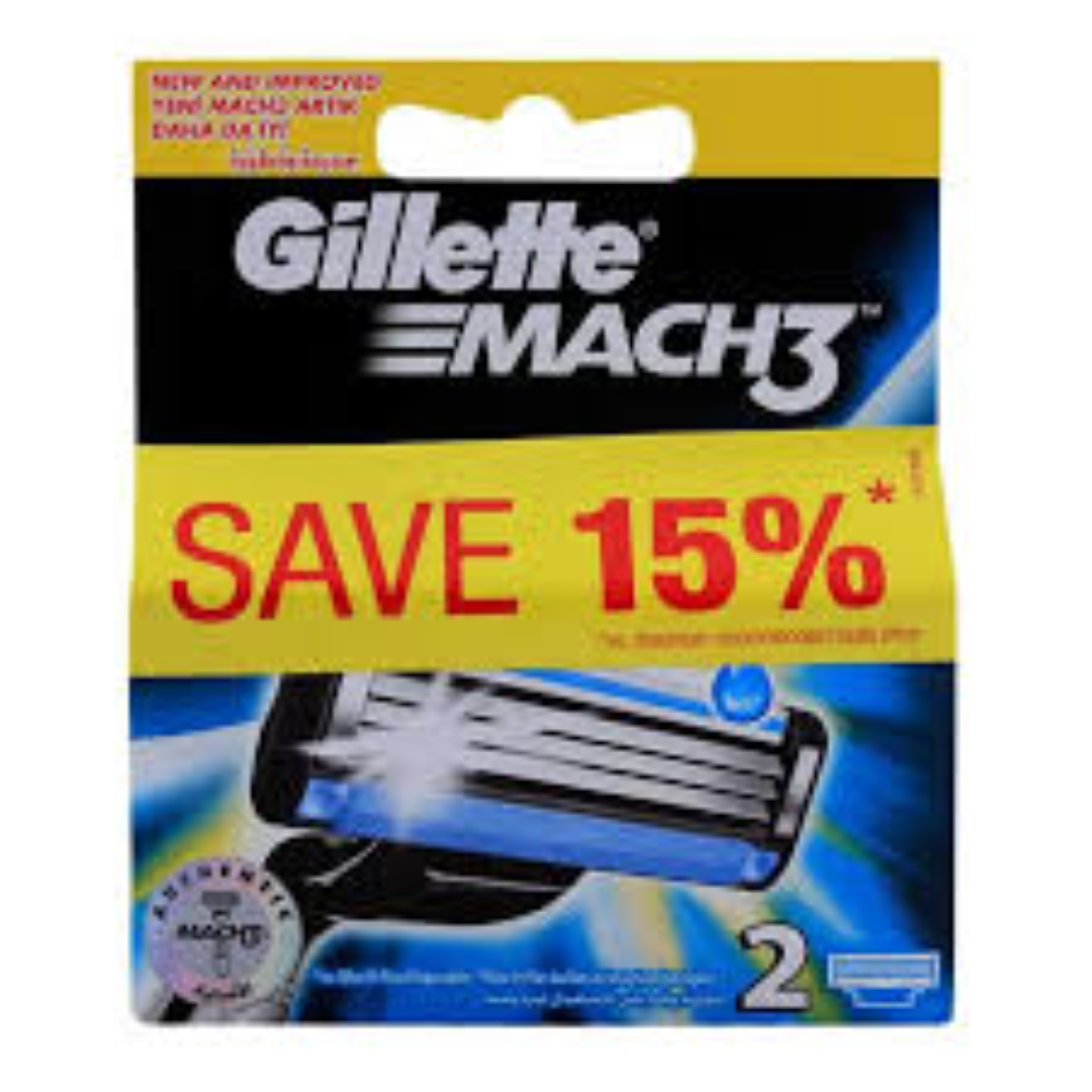 GILLETTE MACH 3 CART 2 S